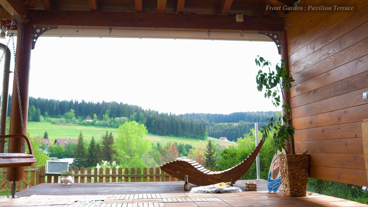 Entire House In Schwarzwald With Mountain View, Private Sauna, Gym, Garden And Terraces Unterkirnach Εξωτερικό φωτογραφία