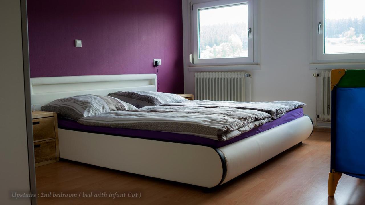 Entire House In Schwarzwald With Mountain View, Private Sauna, Gym, Garden And Terraces Unterkirnach Εξωτερικό φωτογραφία